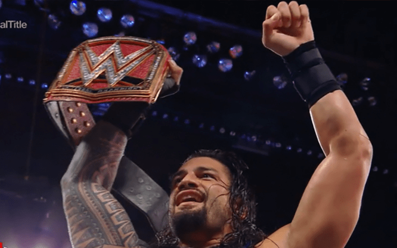 Roman Reigns Reacts to WWE Universal Title Win