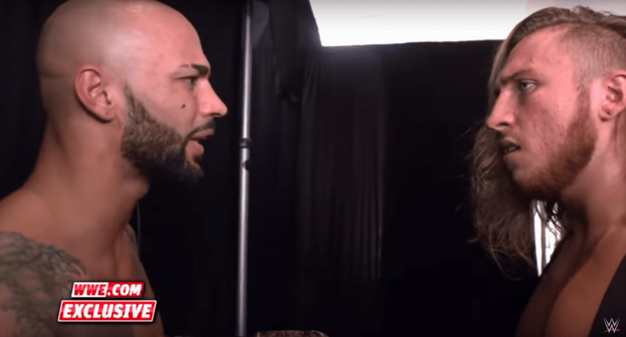 Pete Dunne and Ricochet Have Heated Encounter After Loss At Full Sail