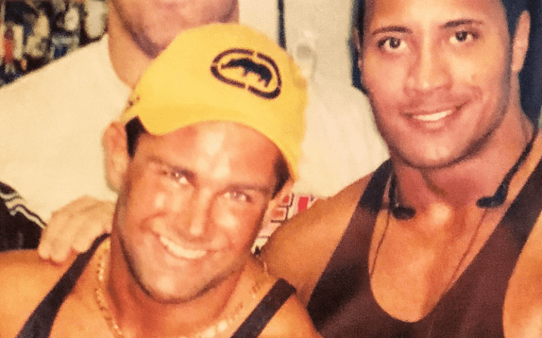 The Rock Pays Tribute to Brian Christopher Lawler