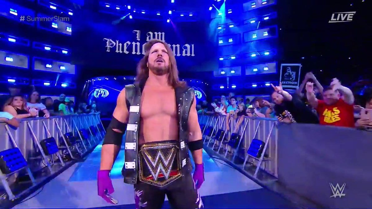 Reason Why AJ Styles Is Placed In The Middle of Pay-Per-Views