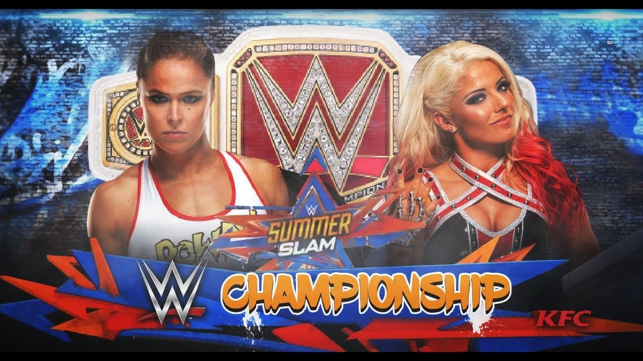 Alexa Bliss Says Match Against Ronda Rousey Should Headline SummerSlam