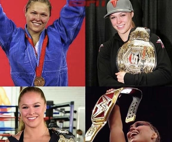 Ronda Rousey Posts A Photo Collage Of All The Accolades She’s Won