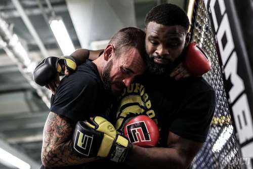 Tyron Woodley: “Anybody got a problem with [CM] Punk, they got a problem with me”