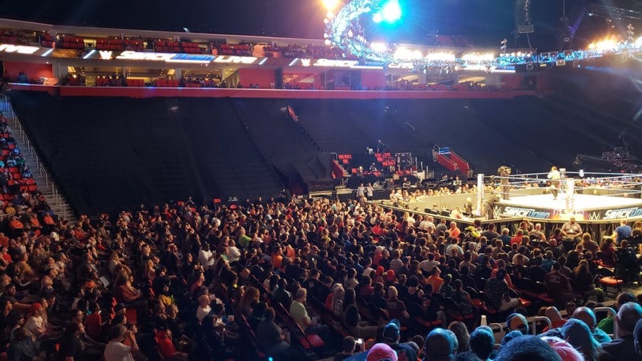 Poor Attendance for Tuesday’s SmackDown Live