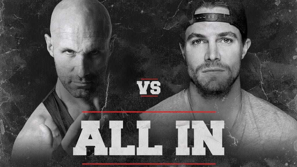 Did Stephen Amell Defeat Christopher Daniels At All In?