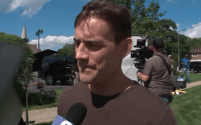 CM Punk Sporting New Clean Shaven Look for Horror Film