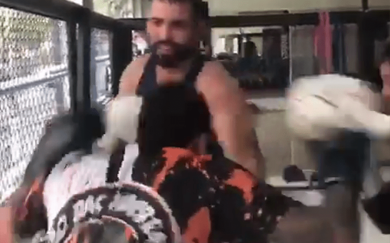 Charles Oliveira Spars With Two Fighters At Once To Prepare For UFC Sao Paulo