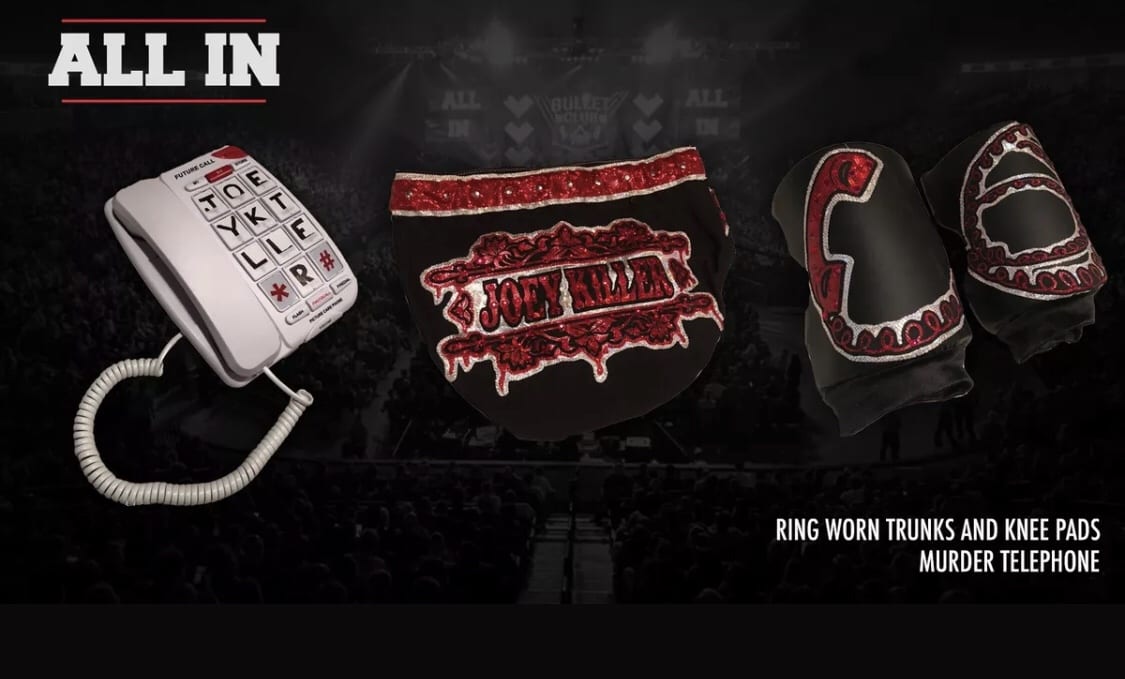 Charity Auction For Ring-Worn ALL IN Gear Goes For Huge Price