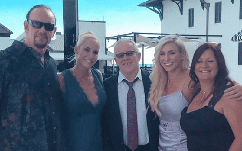 Photo of The Undertaker & Charlotte at Ric Flair’s Wedding