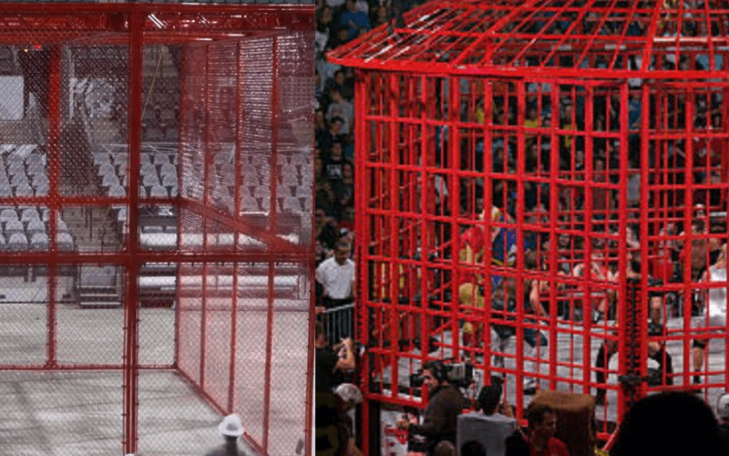 Impact Wrestling Accuses WWE of Ripping Off New Hell in a Cell Look