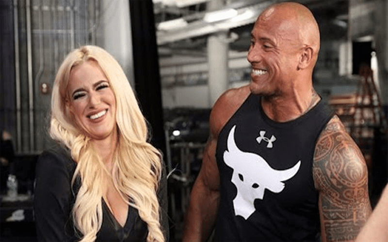 Lana Comments on Rumors of Storyline Affair With the Rock