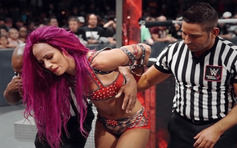 Sasha Banks Reportedly Out Due To Injury