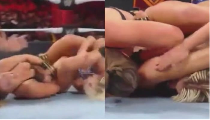 Watch Possible Moment Alexa Bliss Became Injured At Hell In A Cell