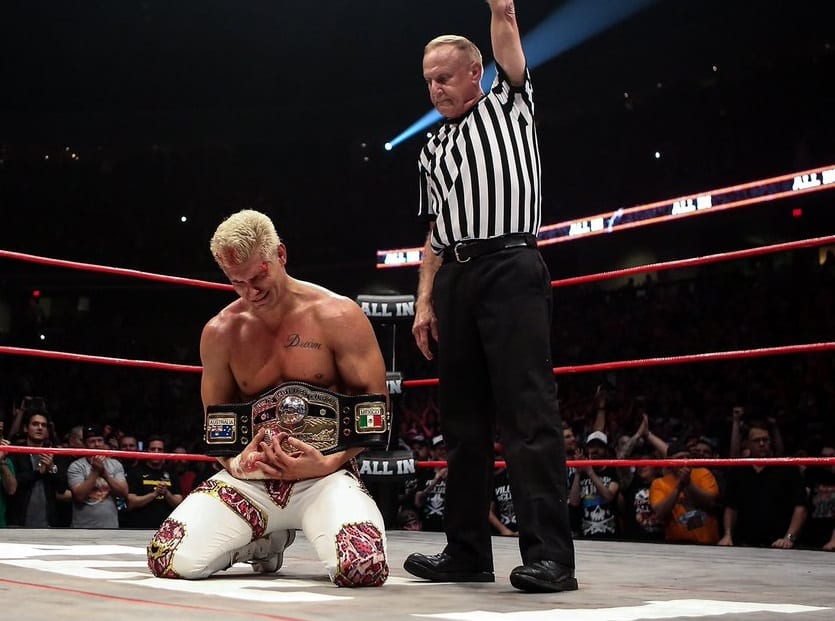 The Rock Comments On Cody Rhodes’ NWA World Title Win At All In