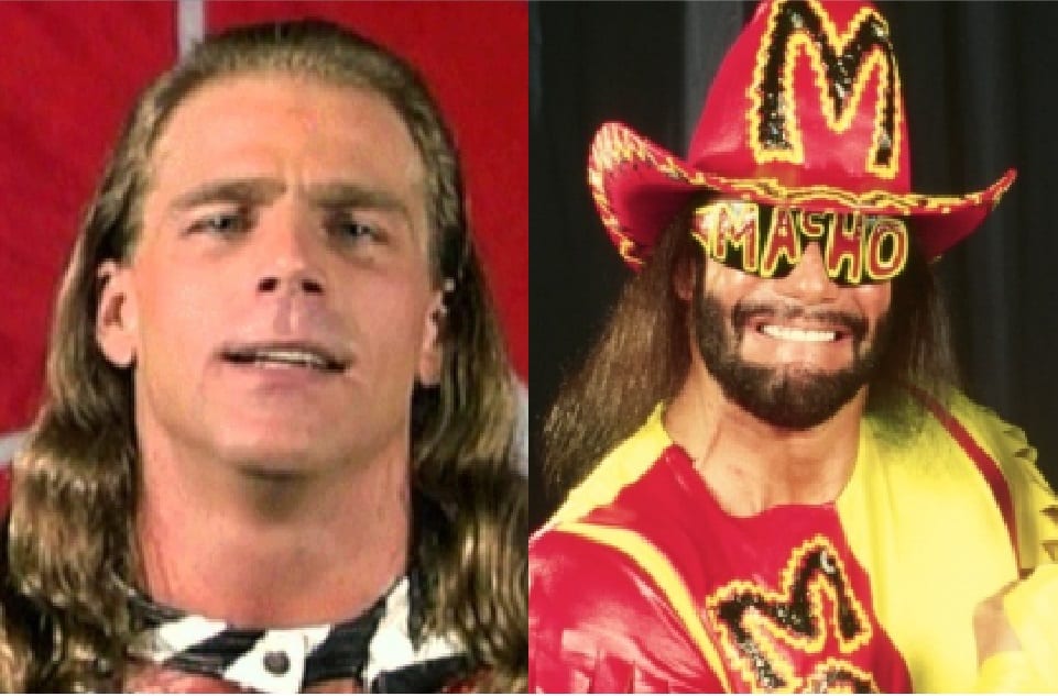 WWE Scrapped Shawn Michaels vs Randy Savage Hair vs Career Match