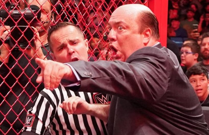 Paul Heyman Reacts To Brock Lesnar’s Hell In A Cell Return