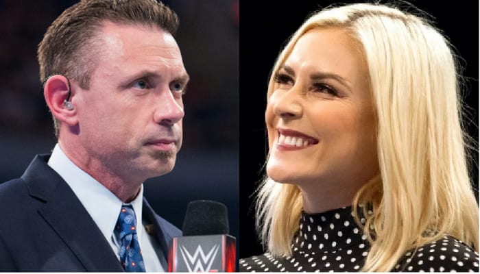 Michael Cole Reacts To Renee Young Joining Raw Announce Team