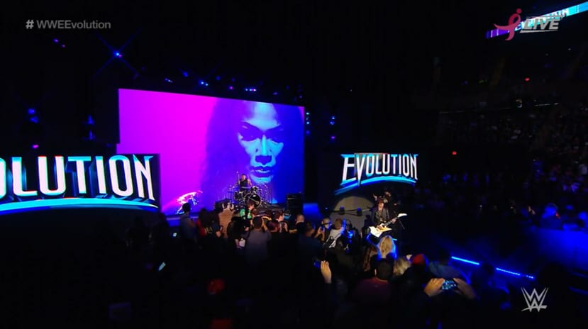 Why WWE Evolution Had Such A Scaled-Down Set