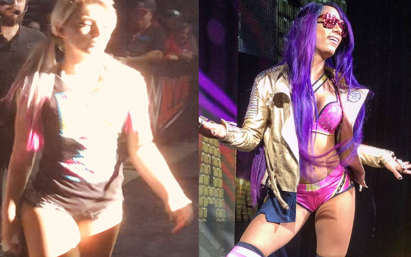 Sasha Banks & Alexa Bliss Finally Return to the Ring