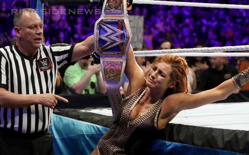 Becky Lynch Thanks the Fans After WWE Evolution Victory