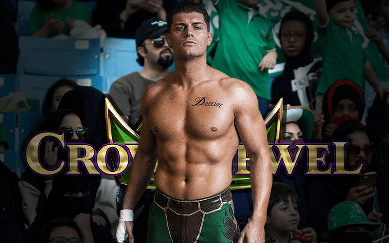 Cody Rhodes Seemingly Reacts To WWE Crown Jewel Controversy