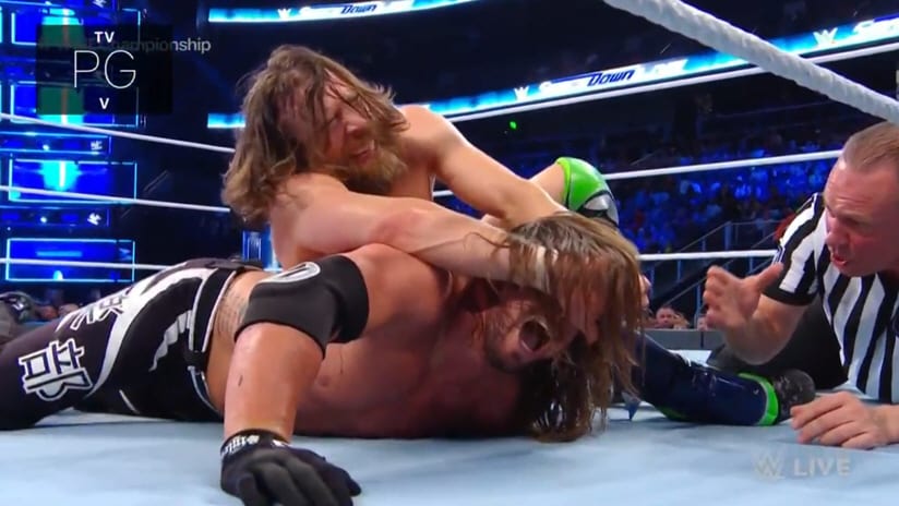 AJ Styles vs Daniel Bryan WWE Crown Jewel Match Takes Place On SmackDown Live