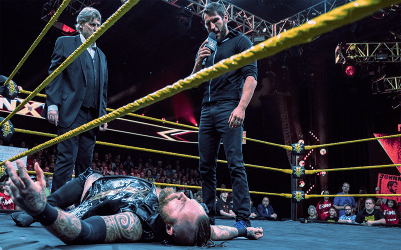 WWE Personality Reacts to Johnny Gargano’s Actions on NXT This Past Week