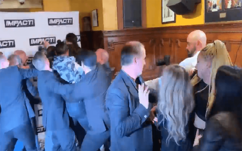 Austin Aries and Johnny Impact Get in Wild Brawl at Press Conference Ahead of Bound for Glory
