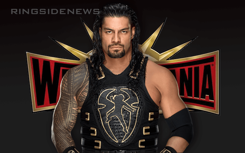 Roman Reigns’ Rumored WWE WrestleMania Match Revealed