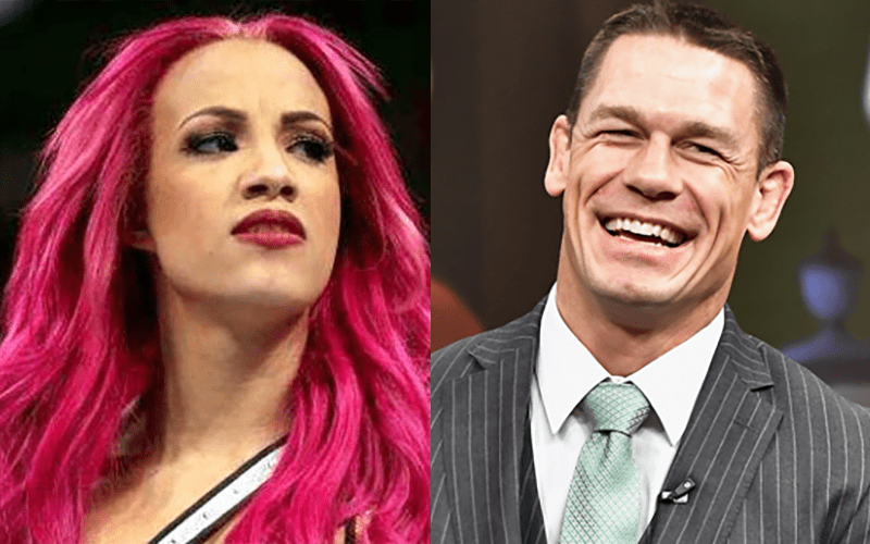 John Cena Photoshops Sasha Banks