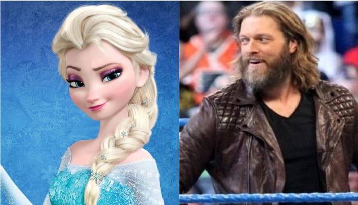 Edge Puts On Elsa Dress From Disney’s Frozen For His Daughter’s Amusement