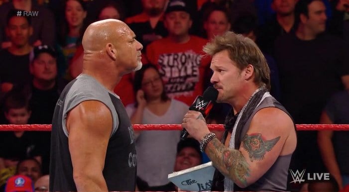 Chris Jericho Recalls Real-Life Backstage Brawl with Bill Goldberg