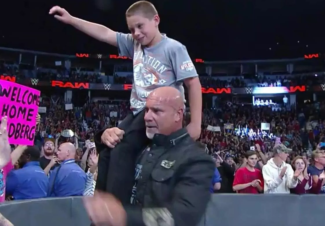 Goldberg Says His Son Probably Wants To See Him Wrestle Again