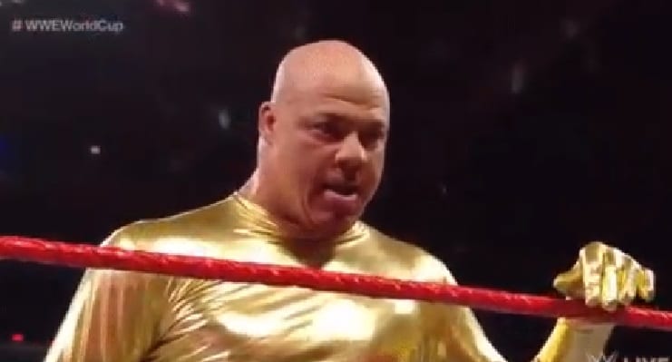Kurt Angle Returns On Raw To Take Out Baron Corbin