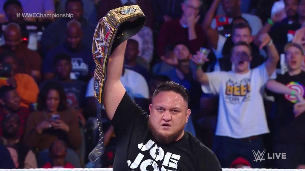 Samoa Joe Returns On SmackDown Live — Challenges For WWE Championship