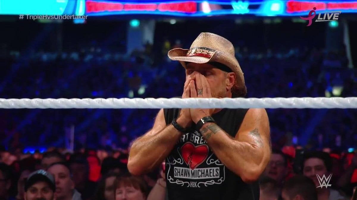 Shawn Michaels Got Involved In A Big Way During Triple H vs The Undertaker At WWE Super Show-Down