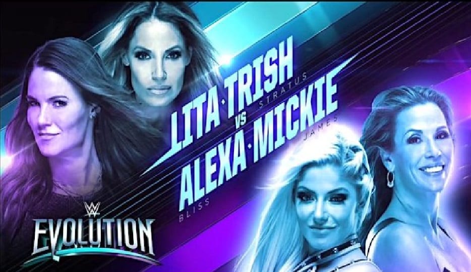 Betting Odds For Trish Stratus & Lita vs Alexa Bliss & Mickie James Revealed