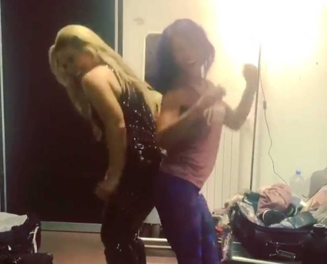Watch Sasha Banks & Natalya Dance To Whitney Houston In Italy