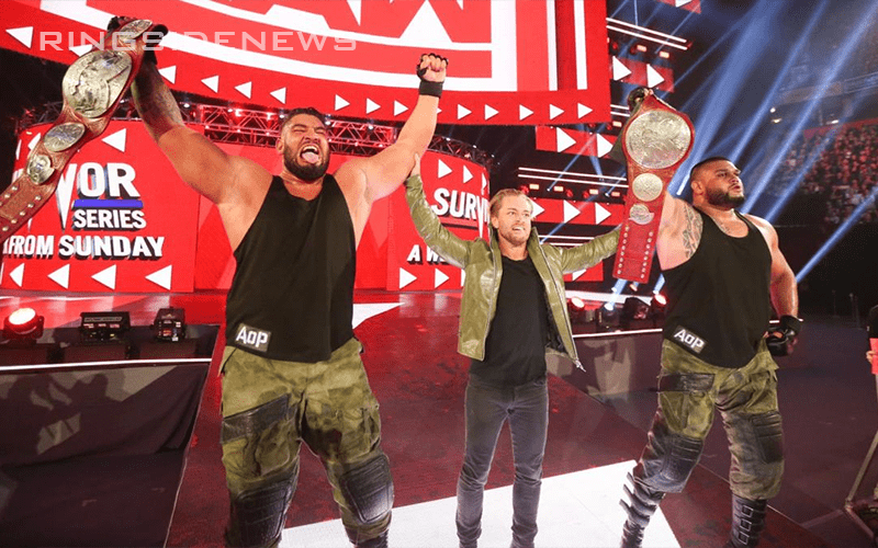 Possible Reason For AOP’s WWE Raw Tag Team Title Win