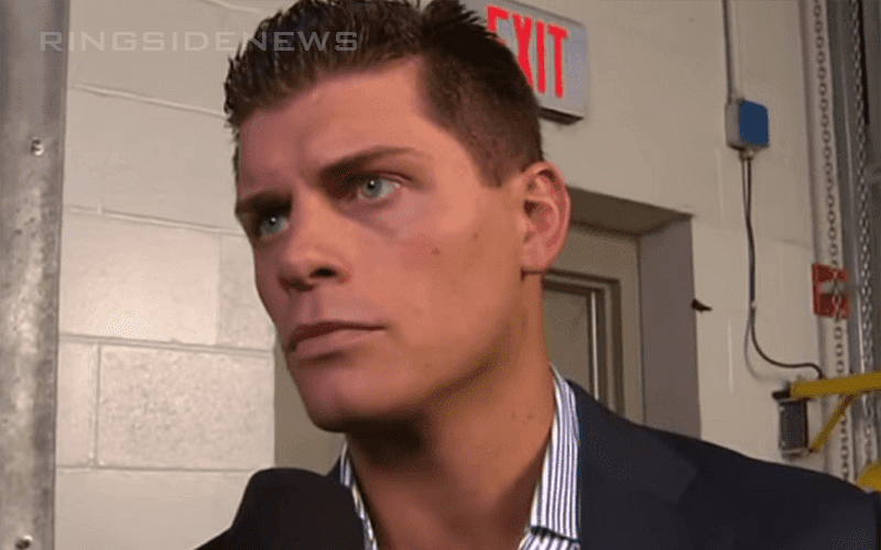 Cody Rhodes Blasts Backstage Personnel for Hitting on His Staff