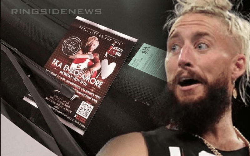 Enzo Amore Canvased The Staples Center Parking Lot With Promotional Flyers Following Survivor Series Ejection