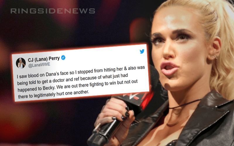 Lana Blames Botched Spot During WWE Raw On Becky Lynch Injury