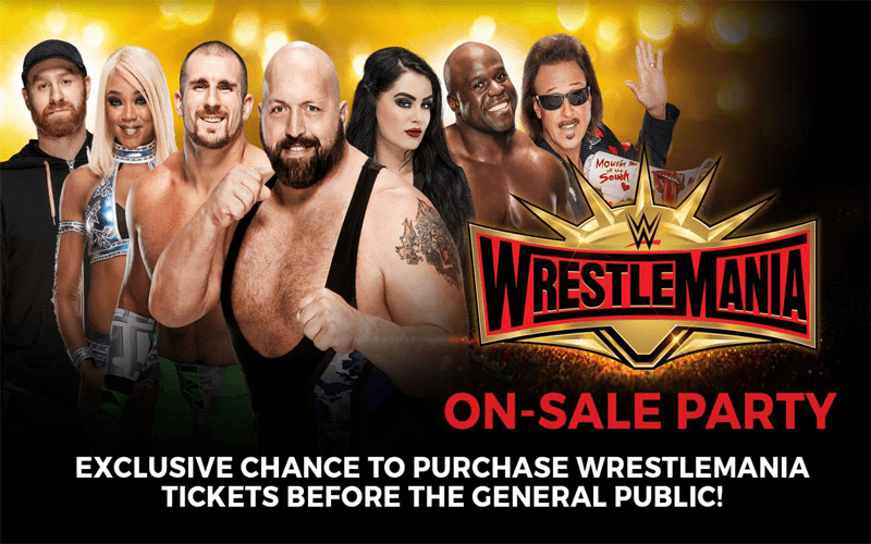WWE WrestleMania On-Sale Party Canceled Due To Weather Issues