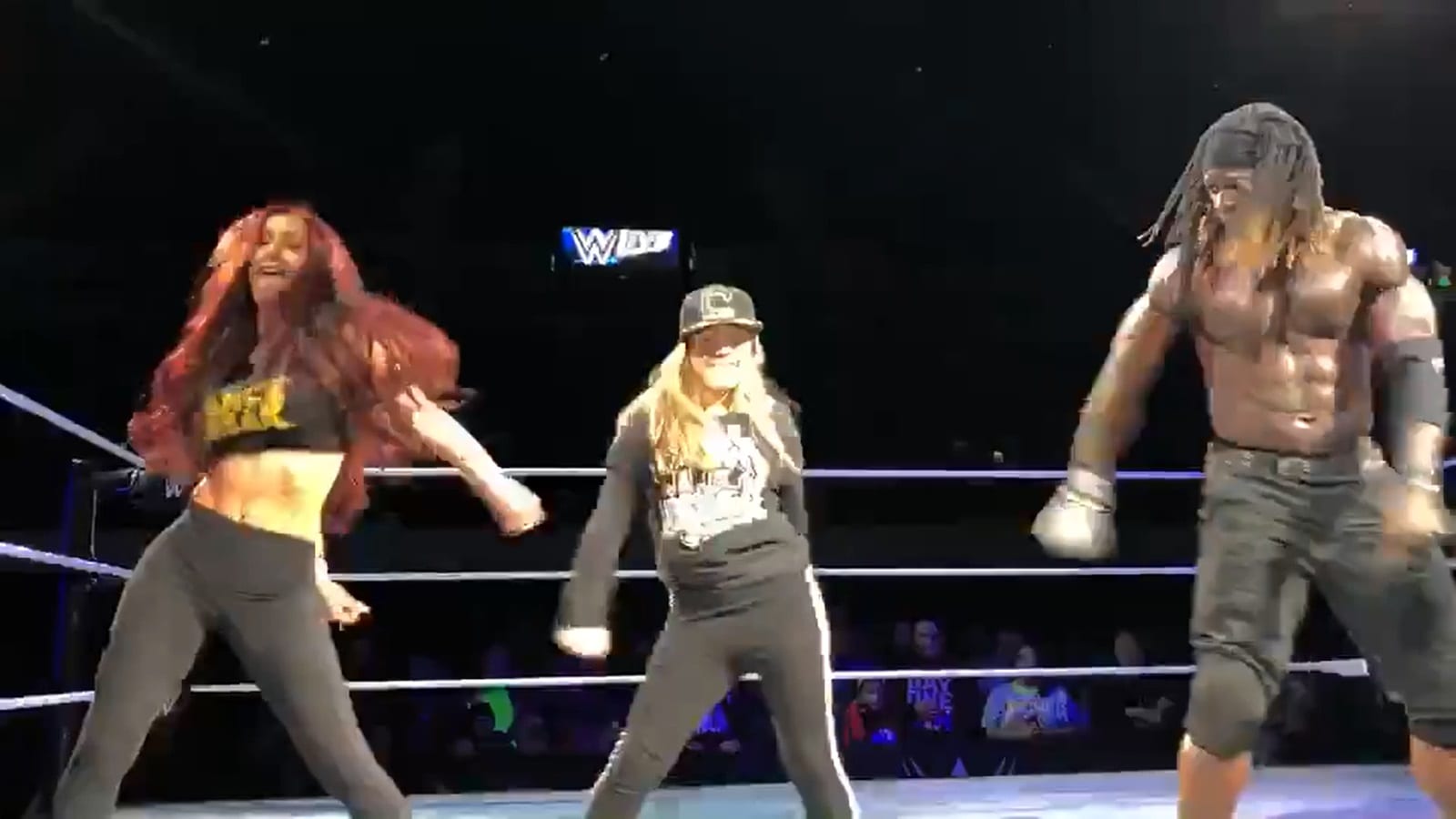 Young Fan Owns Dance Break With Carmella & R-Truth At WWE Live Event