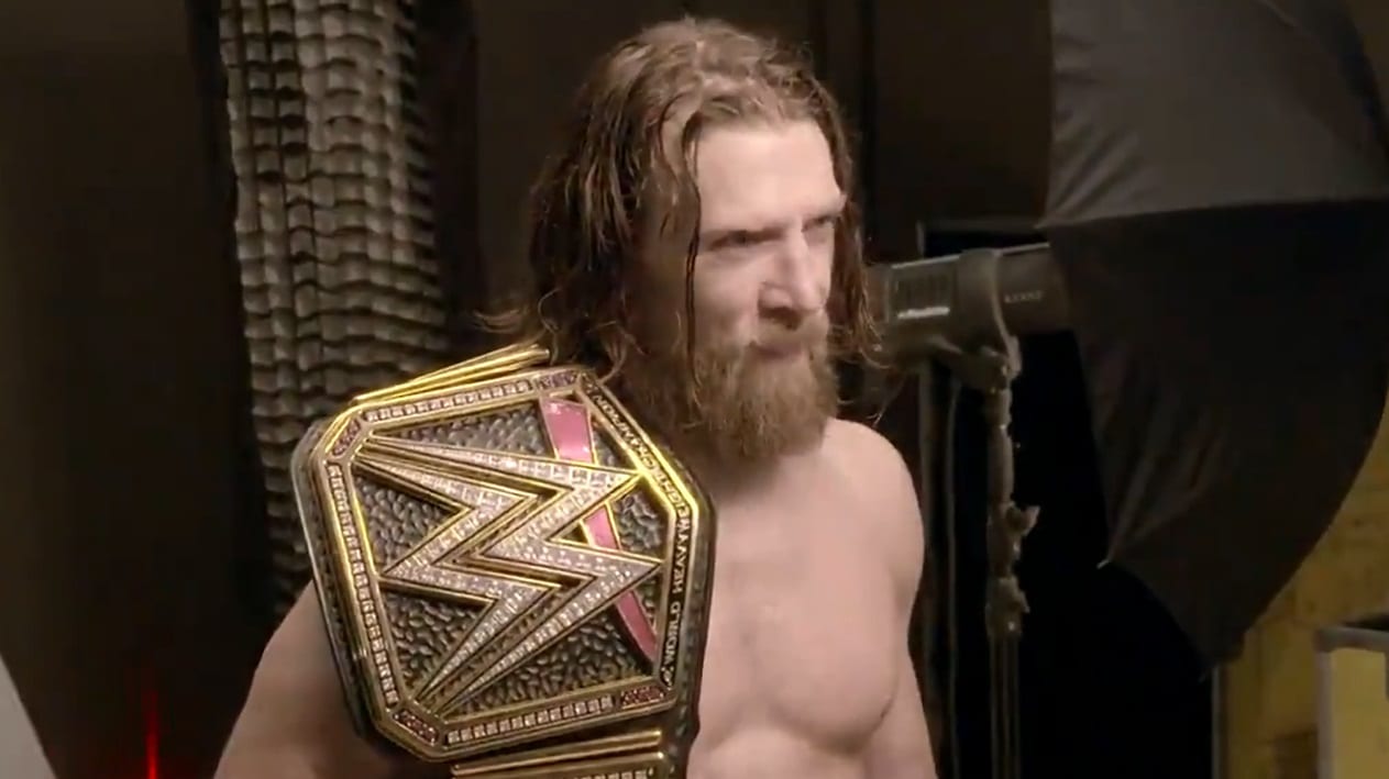 Daniel Bryan Gets Official Photo Shoot Following WWE Championship Win On SmackDown Live