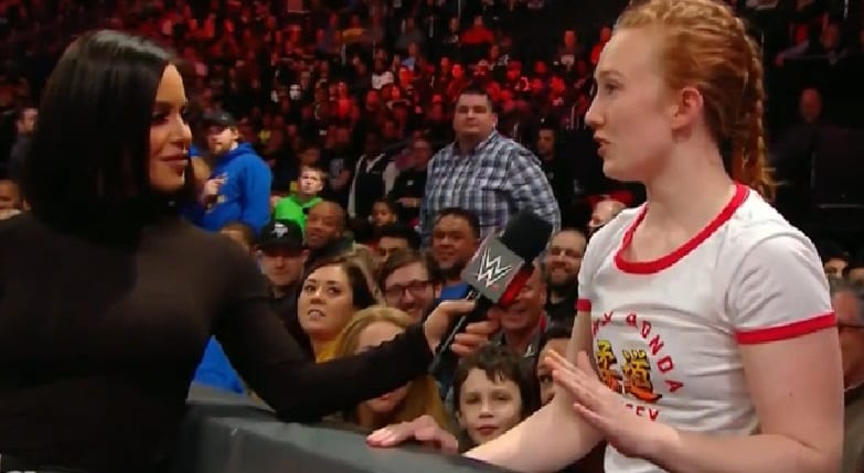Information On Fan At Ringside During Bayley & Sasha Banks’ WWE Raw Q&A Segment