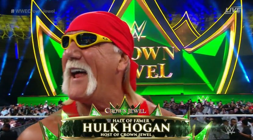 Hulk Hogan Receives Incredible Reception At WWE Crown Jewel