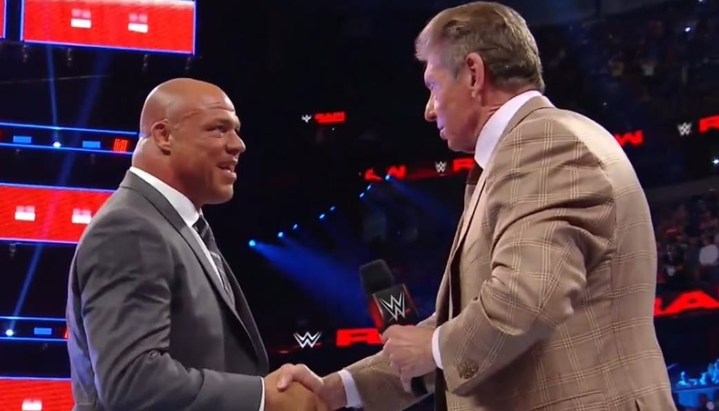 Kurt Angle Opens Up About “Terrible Parting” & Reconciliation With Vince McMahon