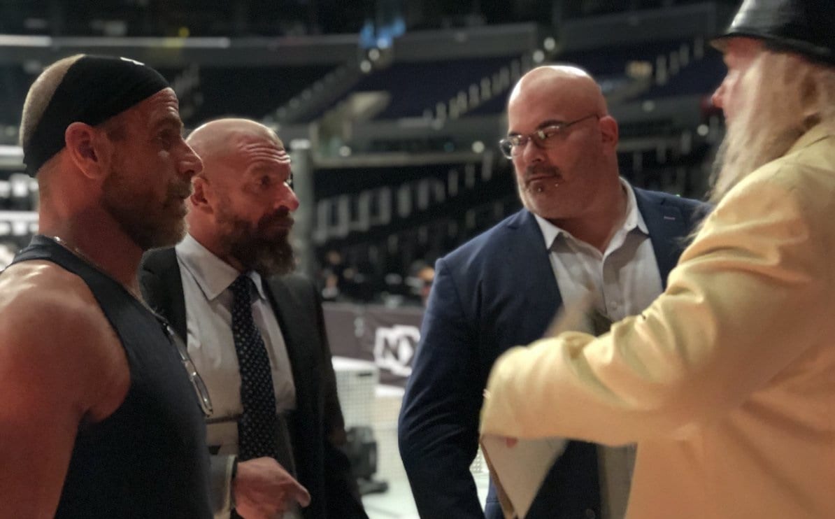 Triple H Posts Behind-The-Scenes Photos From NXT TakeOver: WarGames Saying “It’s Time For War”