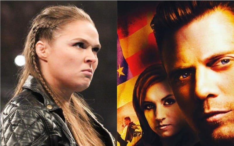 Ronda Rousey Calls Out The Miz Over Marine 6 Poster